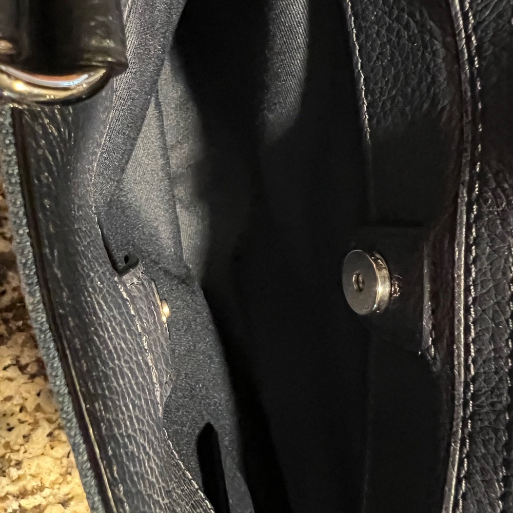 Coach Navy Denim Satchel. EUC!!! - Picture 7 of 7